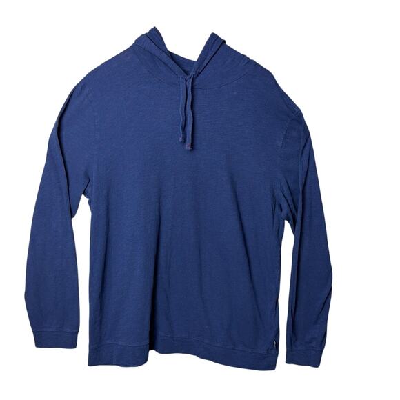 Vineyard Vines Mens Island Hoodie Vineyard Navy Lightweight Coastal Size XL - Picture 2 of 8